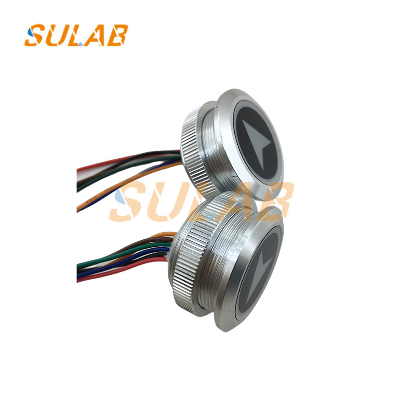 Contactless Elevator Lop Cop Button Infrared Sensor Round Touchless Push Button