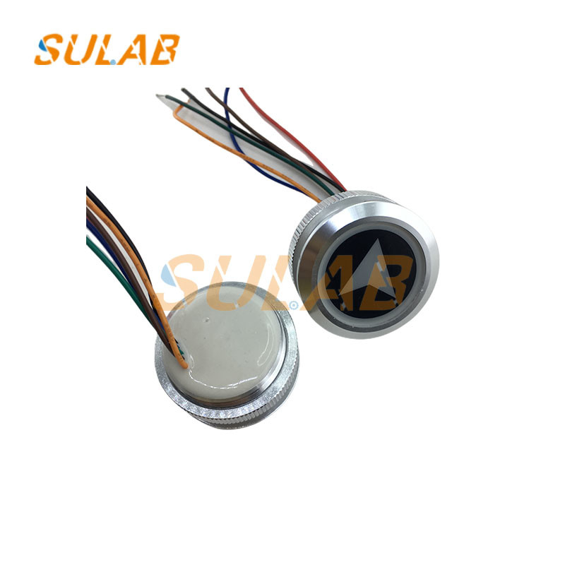 Contactless Elevator Lop Cop Button Infrared Sensor Round Touchless Push Button