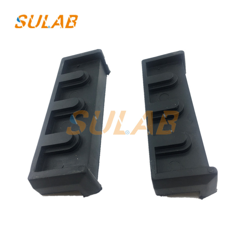 Kone Elevator Spare Parts Rubber Guide Insert Slide Guide Shoes 130*10mm 130*16mm