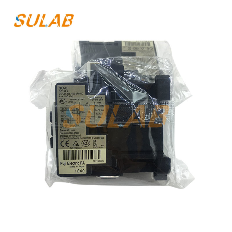 Fuji Magnetic AC Contactor SC-0 AC110V Elevator Replacement Parts