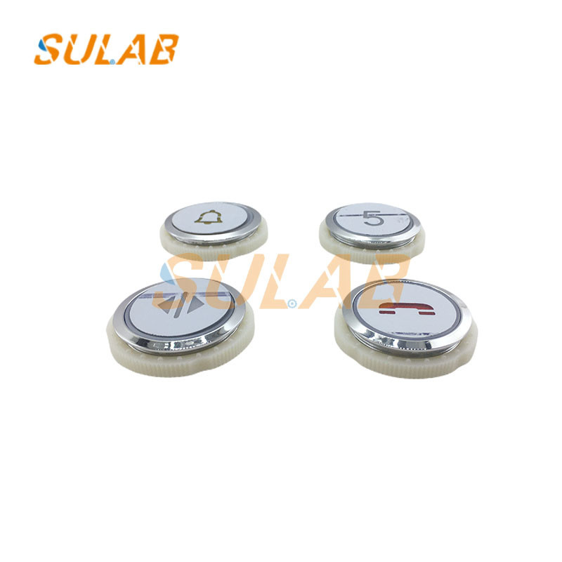 BST Elevator Lop Cop Round Push Press Button Hole Diameter 34.5mm A4N236714 A4N59074