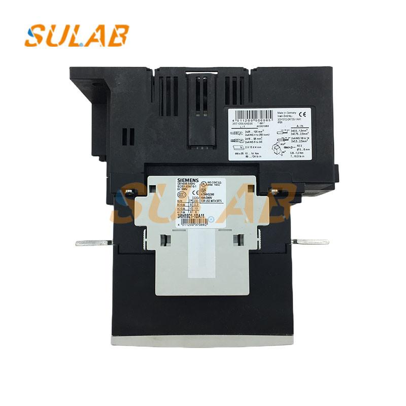 3RT1056-6AB36 Elevator Spare Parts Siemens Contactor 23 - 26V 50-60HZ / DC 2NO 2NC
