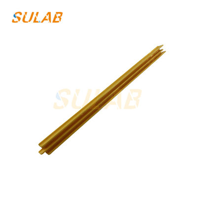 Parti di scale mobili a striscia gialla di plastica HE645B024H02