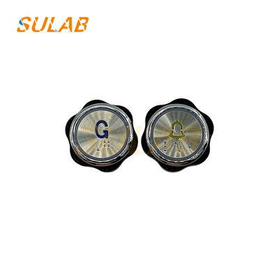 Accessori universali per ascensori ciechi JA-19 Pulsante Spot Nuovo di ricambio 32mm 33mm Tutto incluso Luce blu Rosso Bianco Arancione