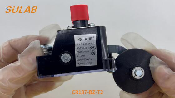 CR137-BZ-T2 Interruttore di limite di carico pesante con classificazione IP67, contatti ad azione rapida 2×SPDT e leva di rullo in acciaio