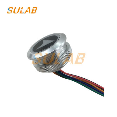 Tasto di ascensore personalizzato impermeabile a contatto per il controllo igienico e sicuro dell'ascensore