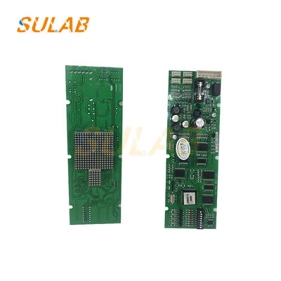Pannello di visualizzazione esterno della chiamata ascensore con interazione di comando e feedback del codice di errore per la visualizzazione dello stato operativo in tempo reale