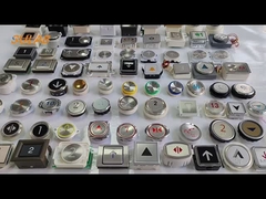 Tasto dell'ascensore con Braille Tasto dell'ascensore in acciaio inossidabile di alta qualità P366060B112G11L922