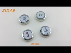 Pulsante Ascensore BST Pulsante Ascensore Ricambi Pulsante Rotondo Ascensore Accessori Acciaio Inox