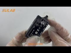 Finecorsa freno ascensore con grado di protezione IP67 con configurazione dei contatti 1NC + 1NO conforme a EN 81 e