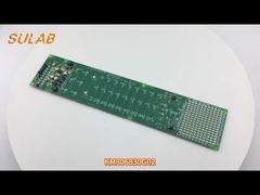 Uno sguardo più da vicino: pannello di visualizzazione del call center KONE con LED ad alta visibilità e display multi-linea