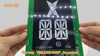 Scheda di comando dell'ascensore Monarch con display LCD da 4,3 pollici, interfaccia di comunicazione CAN e controllo vocale