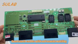 Pannello display da pavimento per ascensore Mitsubishi LHH-222A con doppio ingresso di alimentazione AC110V/DC24V e sovracorrente