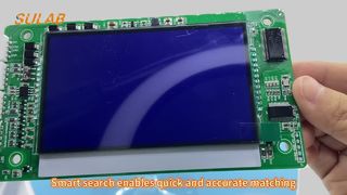 Pannello di chiamata per ascensore Monarch SFTC-HCB-L-BO con display LCD bianco da 4,3 pollici, comunicazione CAN e DC24