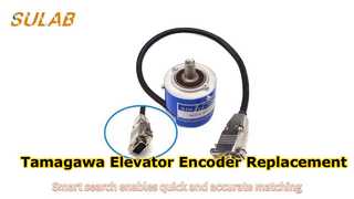 Encoder incrementale per ascensore Tamagawa FA‑CODER OIH48‑8192P20‑L6‑5V DAA633K5‑K8A Pezzo di ricambio TS5246N58