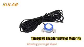 Encoder rotativo Tamagawa TS5246N2435 OIH60‑8192P20‑L6‑5V XA26585 per motore di trazione per ascensore Pa di ricambio