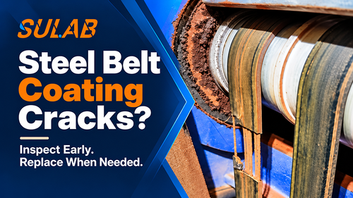 ultime notizie aziendali su Elevator Steel Belt Coating Cracks: Causes, Inspection Steps and How to Choose the Correct Replacement Belt