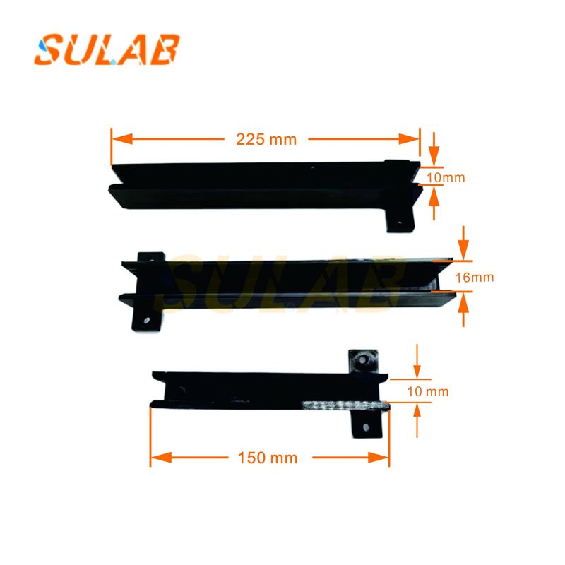 Universal Type Passenger Residential Elevator AC Drive Lifting Equipment Parts T-type Elevator Guide Boot For Pallet