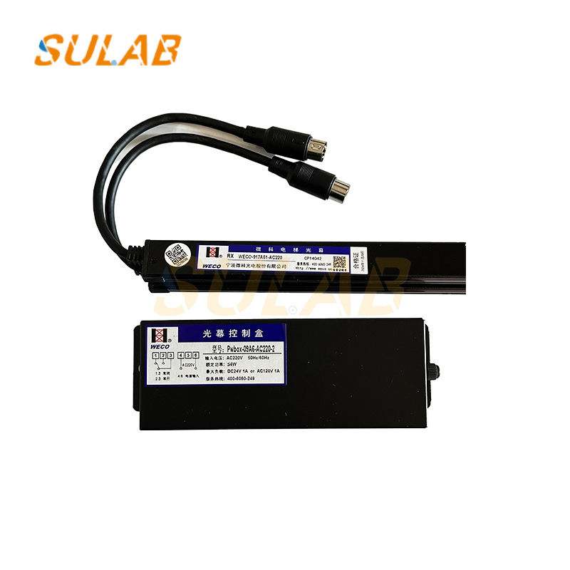 Hot Selling 100% Original WECO Light Curtain Accessories 94 Beam Elevator Light Curtain Elevator Door Photoelectric Tube WECO-917A61-AC220