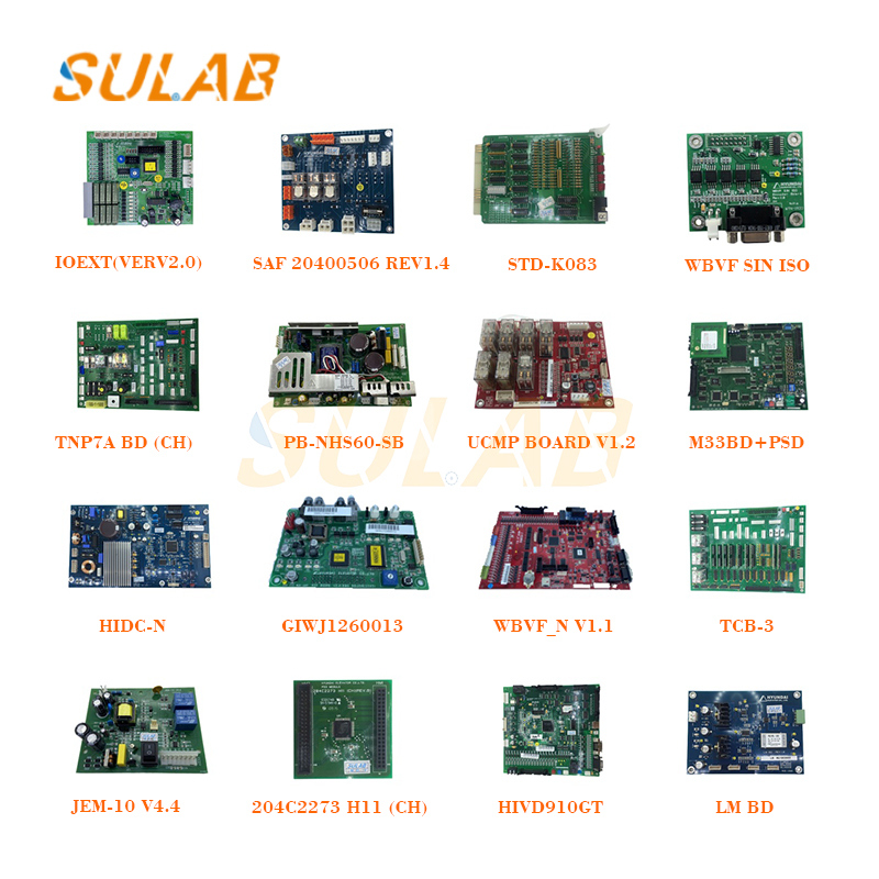 Hyundai Original CTX-2 Elevator Control Motherboard - PCB Main Board with 12 Months Warranty for STVF9 and WBVF Systems