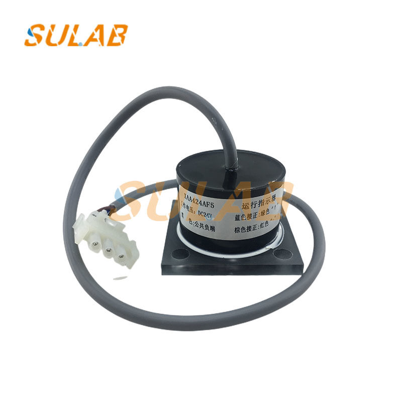 OTIS Original XAA424AF5 Escalator Running Indicator with 24 VDC Red/Green Bicolor Passenger Signal and UV-Stable Polycarbonate Lens