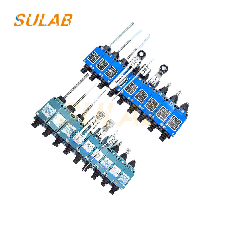 ME-8108 Rotary Adjustable Roller Lever Limit Switch with 2NO+2NC Contact Configuration and IP65 Protection for CNC Machines & Automation