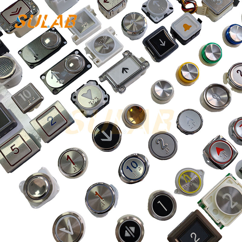 Durable Metal Elevator Push Button with Sensitive Response and Stable Press for Lift Access Control