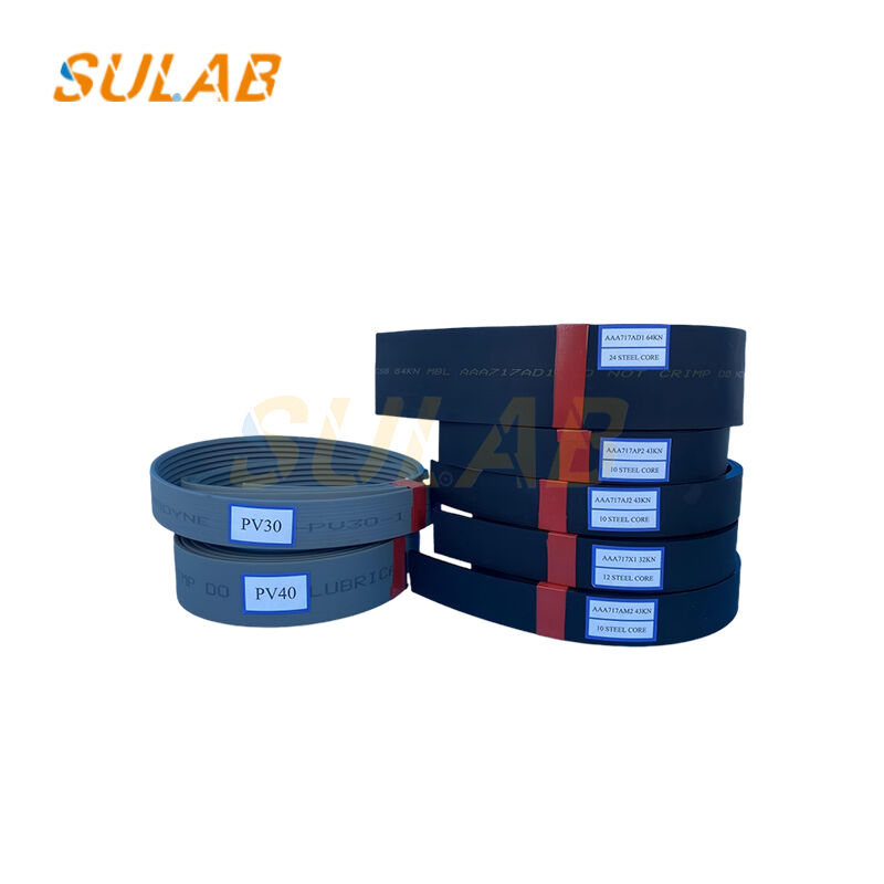 OTIS Steel Belt AAA717AM2 GEN2 Elevator Traction Belt with 43KN Tensile Strength and Polyurethane-Coated for Space & Energy Efficiency