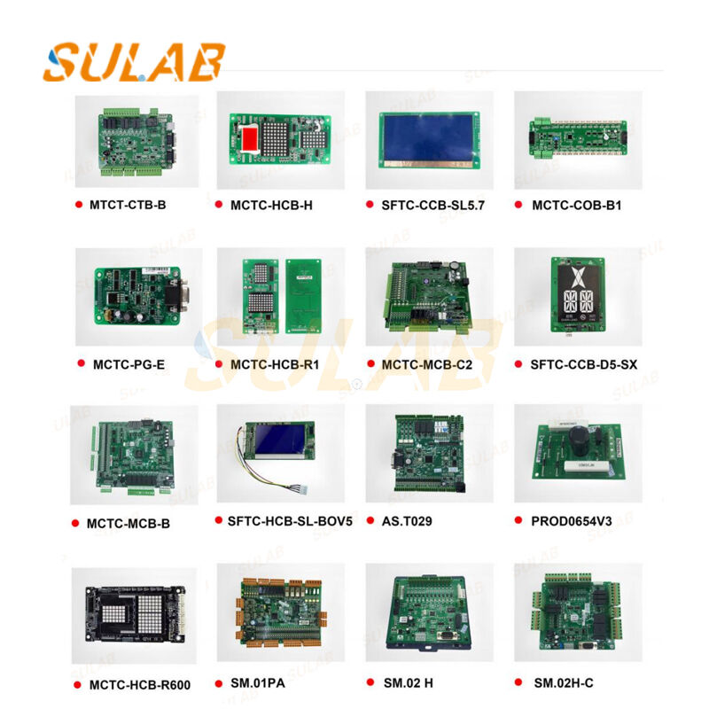 STEP Elevator Car Top Control PCB Board With CANBUS Comm For Door & Load Signal IO Control Spare Part SM.02H-C
