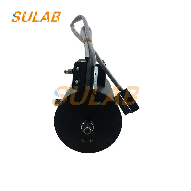 Elevator Traction Machine Electromagnetic Brake 2100N DC 110V Manual Release Safety Braking Spare Part DZE-14E