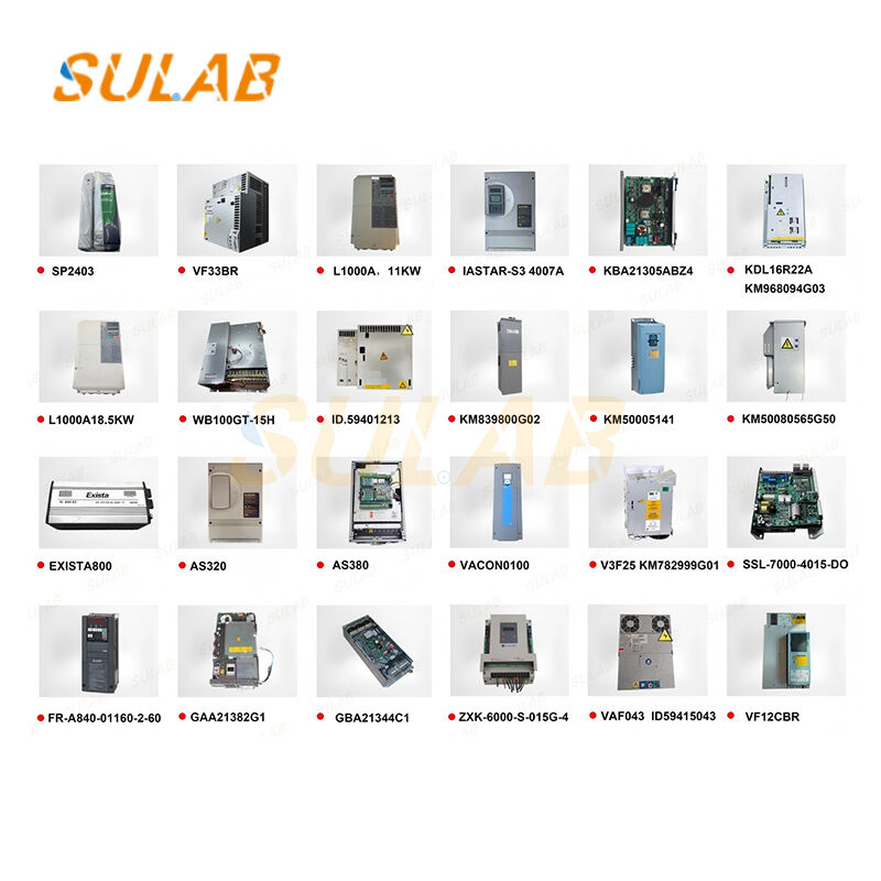 SP2403 AC Inverter Drive with 3-Phase High-Performance Vector Control and Safe Torque-Off STO Safety Function for Elevator Modernization