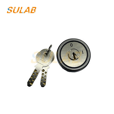 Interruttore elettro-magnetico a chiave per ascensore con montaggio a pannello per bloccaggio sicuro della stazione base