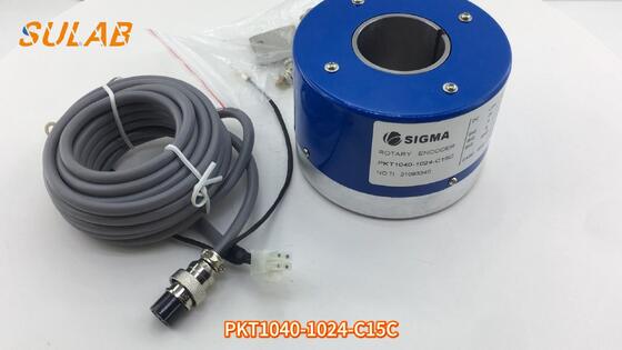 SIGMA PKT1040-1024-C15C Encoder Incrementale ad Albero Cavo con 1024 PPR e Albero Cavo da 40 mm per Motore di Trazione Ascensore