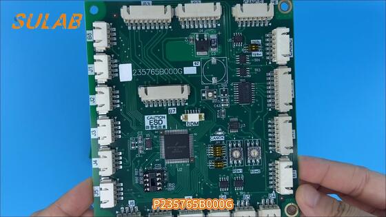 Scheda di comunicazione per cabina ascensore Mitsubishi P235765B000G con comunicazione RS-485 e design hot-swappable per pannello LHS