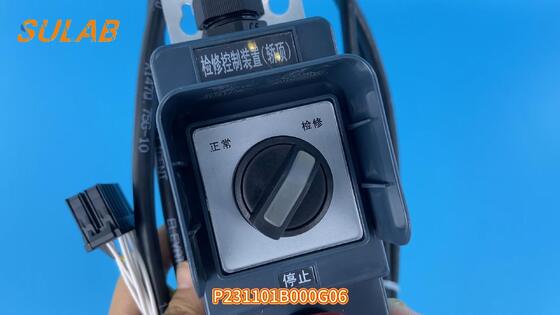 Scatola di ispezione per ascensori Mitsubishi OEM originale con design di montaggio in cima all'auto e funzioni di controllo complete