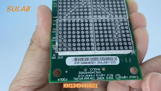 Scheda Display Ascensore KONE Originale KM1349446G21 PCB con Indicatore Digitale di Piano per Pannelli COP LOP