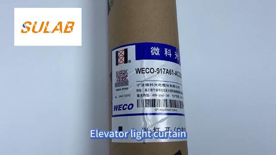 Barriera fotoelettrica per ascensore WECO per protezione di sicurezza anti-pizzicamento della portiera dell'auto Pezzo di ricambio WECO 917A61‑AC220V