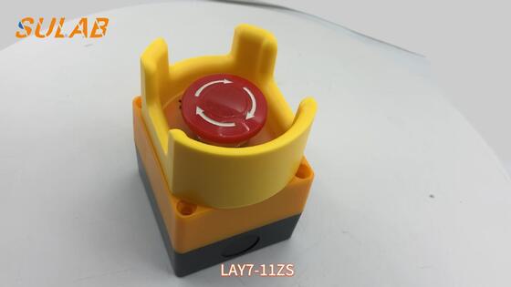 Interruttore di arresto d'emergenza per la sicurezza degli ascensori con guscio ABS ignifuge e configurazione di contatto 1NO+1NC per il montaggio universale