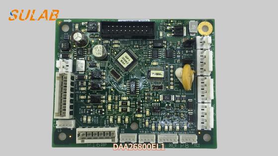 Scheda PCB di comunicazione sul tetto dell'auto dell'ascensore per lo scambio di segnali e il controllo del funzionamento del dispositivo. Pezzo di ricambio DAA26800EL1