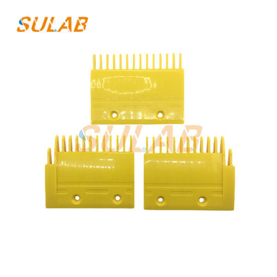 Piastra pettine per scala mobile antiscivolo in alluminio pressofuso YS120B976 con forma del dente di precisione per la sicurezza dei passeggeri