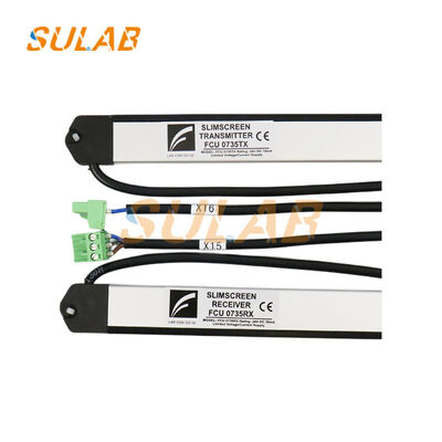 FCU07350740RX Ricevitore per barriera fotoelettrica per ascensore con custodia in plastica antipolvere e a infrarossi ad alta sensibilità per la protezione anti-morsetto della porta della cabina dell'ascensore