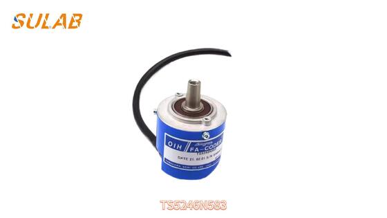 Encoder incrementale per ascensore Tamagawa FA-CODER con 8192 impulsi per rivoluzione, struttura ad albero cavo e alimentazione DC 5V