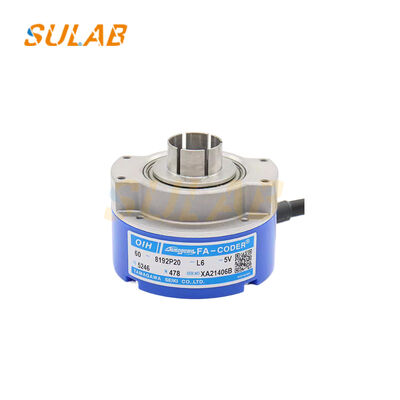 Encoder rotativo ad albero cavo Tamagawa TS5246N478 con 8192 impulsi Struttura antivibrante per motore di trazione ascensore